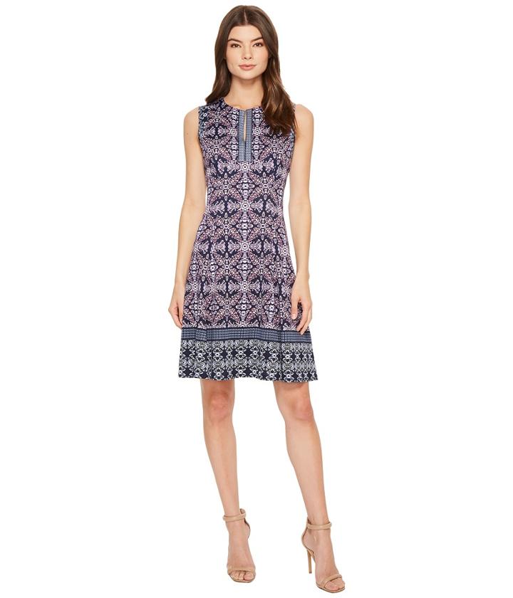 Maggy London - Jewel Box Scuba Fit Flare Dress