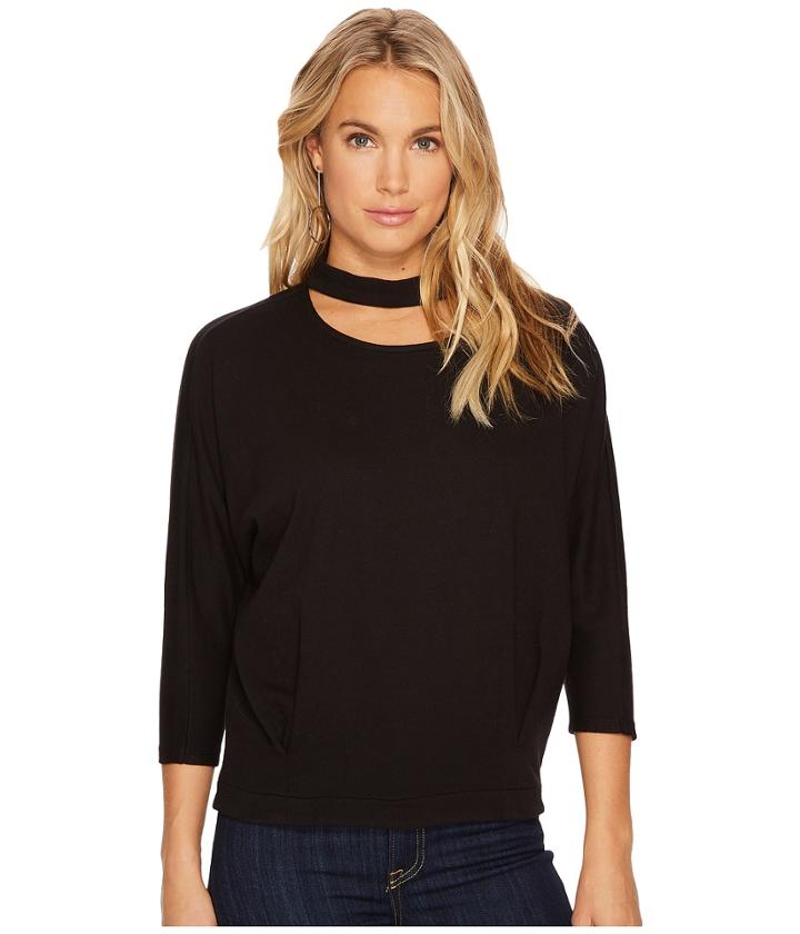 Heather - Maddy Peekaboo Neck Pullover