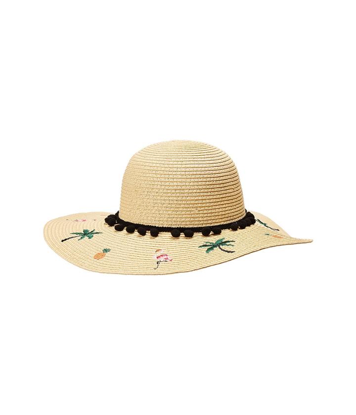 Betsey Johnson - Flamingo Floppy Hat