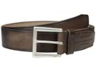 John Varvatos - 40mm Harness Leather Belt W/ Heat Crease