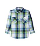 Tommy Hilfiger Kids - Basil Plaid Long Sleeve Shirt