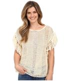 Lucky Brand - Nomad Fringe Sweater