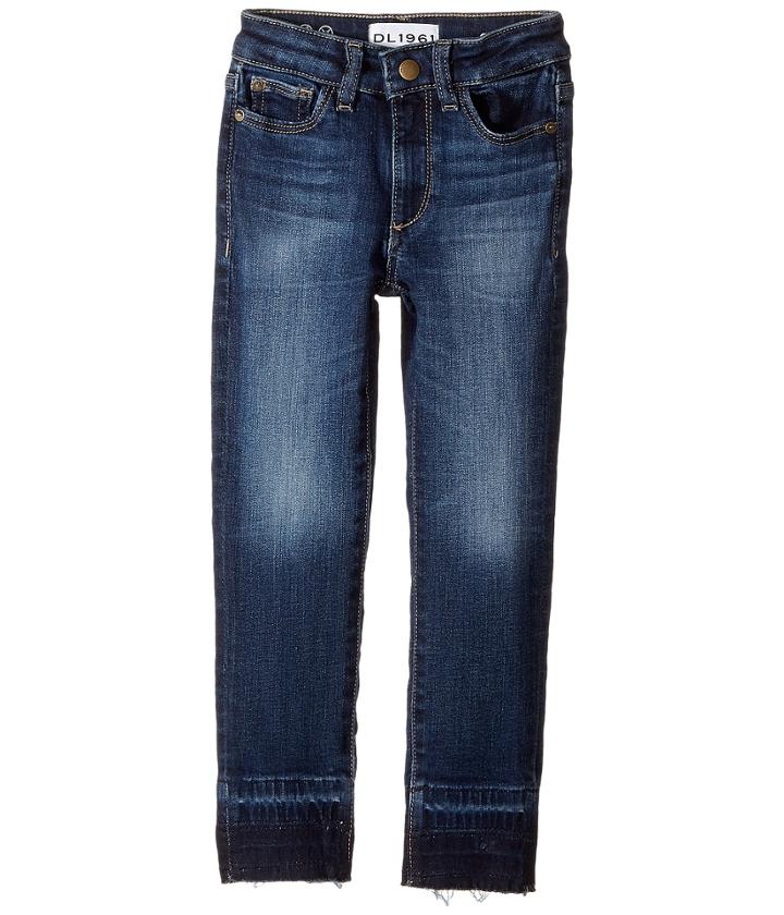 Dl1961 Kids - Mid Wash Relaxed Skinny With Released Hem Jeans In Montrose