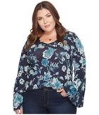 Lucky Brand - Plus Size Bell Sleeve Top