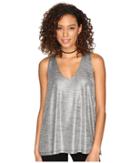 Jack By Bb Dakota - Denzel Foiled Jersey Sleeveless Top
