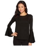 Vince Camuto Specialty Size - Petite Bell Sleeve Lurex Sweater
