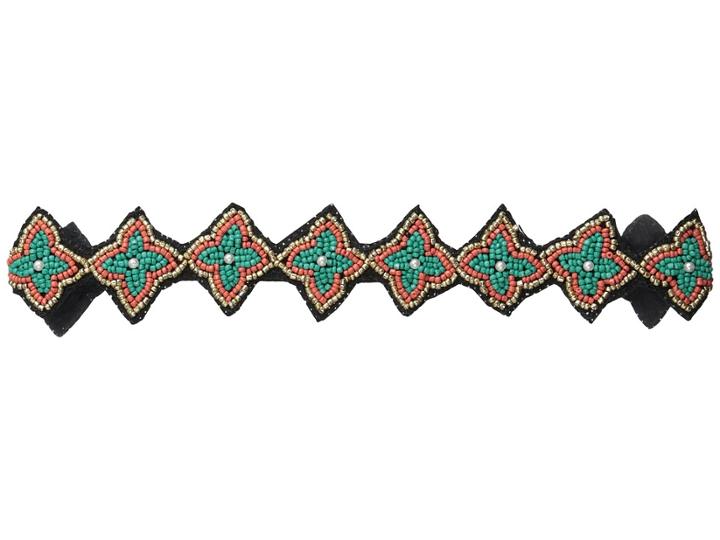 M&f Western - Beaded Cheveron Headband