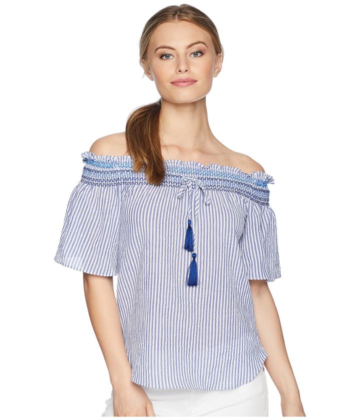 Lauren Ralph Lauren - Petite Off The Shoulder Cotton Top
