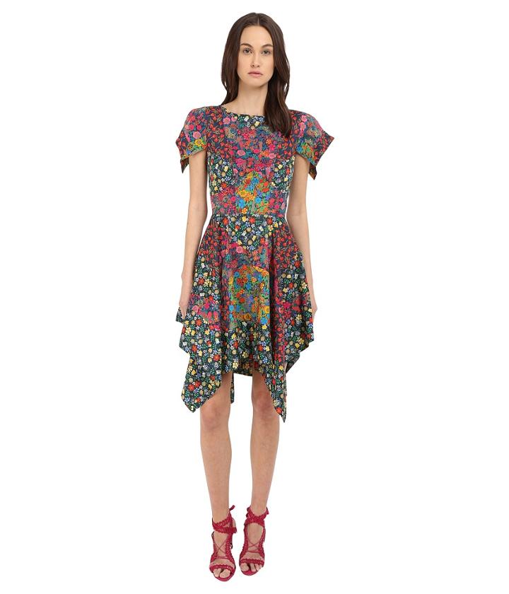 Zac Posen - Flutter Sleeve Dress
