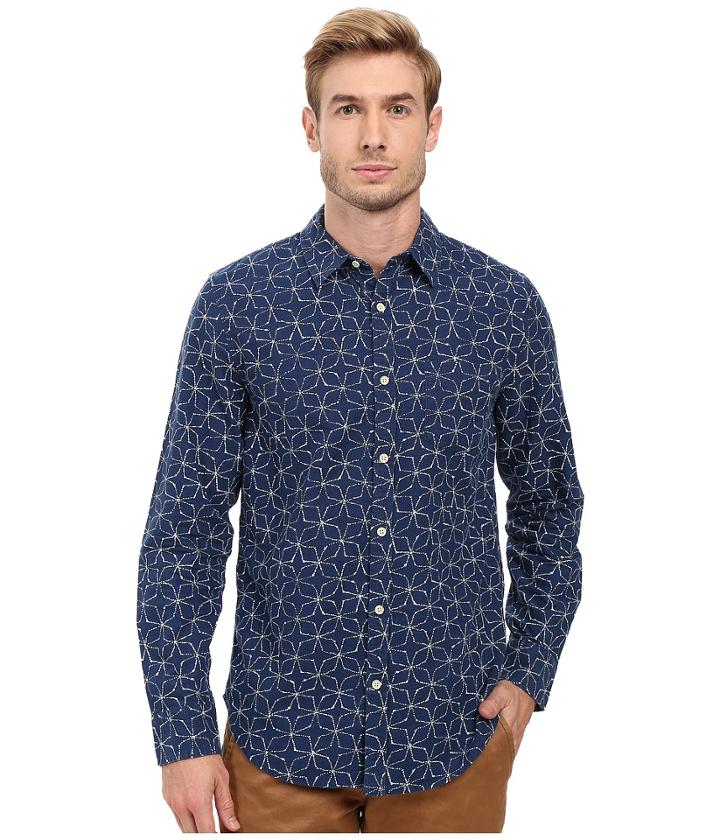 Lucky Brand - Long Sleeve Ballona Shirt