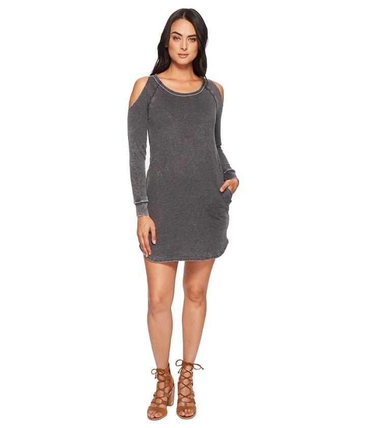 Allen Allen - Cold Shoulder Dress