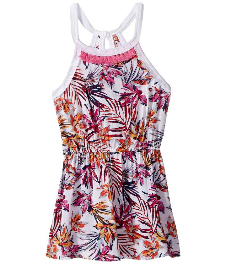 Splendid Littles - All Over Print Fringe Trim Dress
