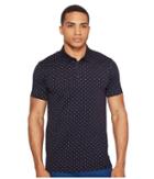 Scotch &amp; Soda - Polo In Mercerized Jersey Quality With Mini All Over Print