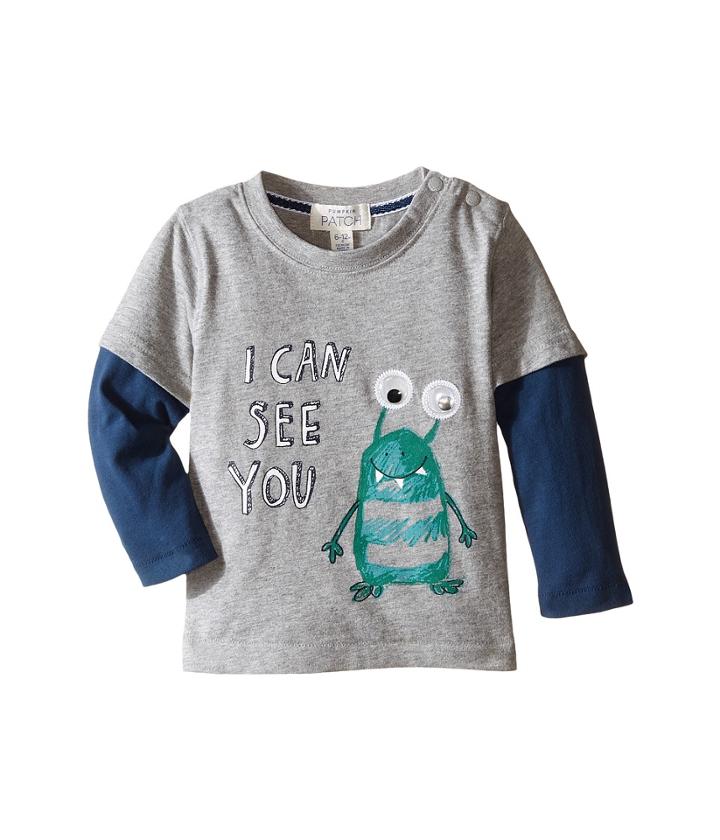Pumpkin Patch Kids - Double Sleeve Alien Top