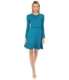 M Missoni - Solid Long Sleeve Dress