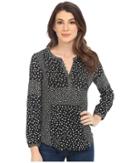 Lucky Brand - Placed Ditsy Print Top
