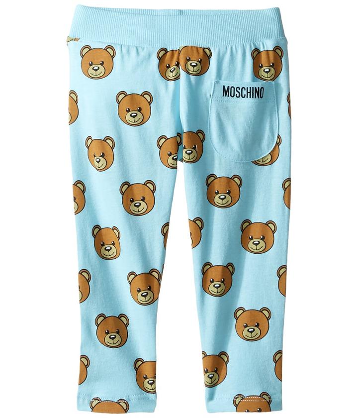 Moschino Kids - All Over Teddy Bear Print Pants