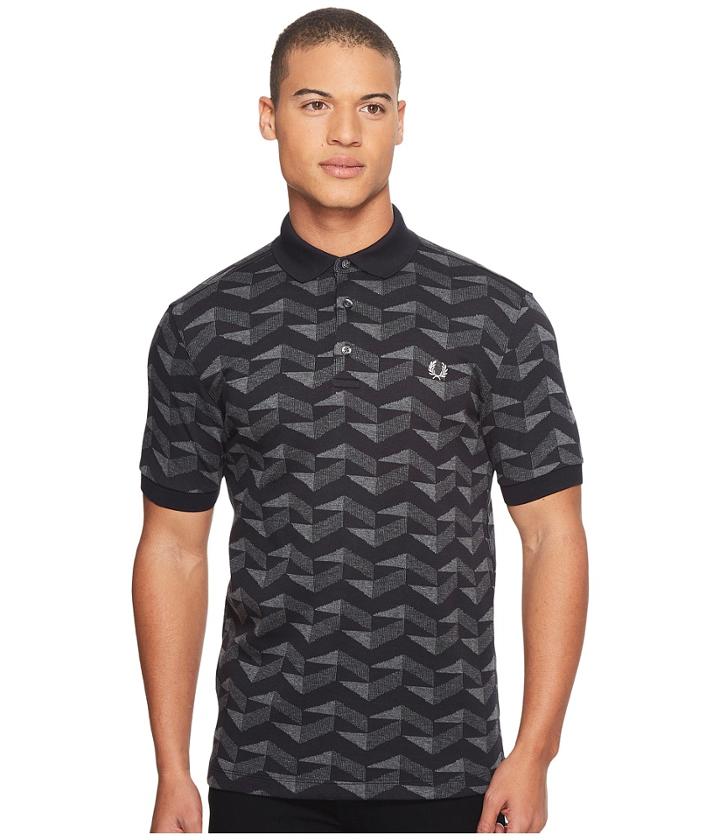 Fred Perry - Graphic Jacquard Pique Polo