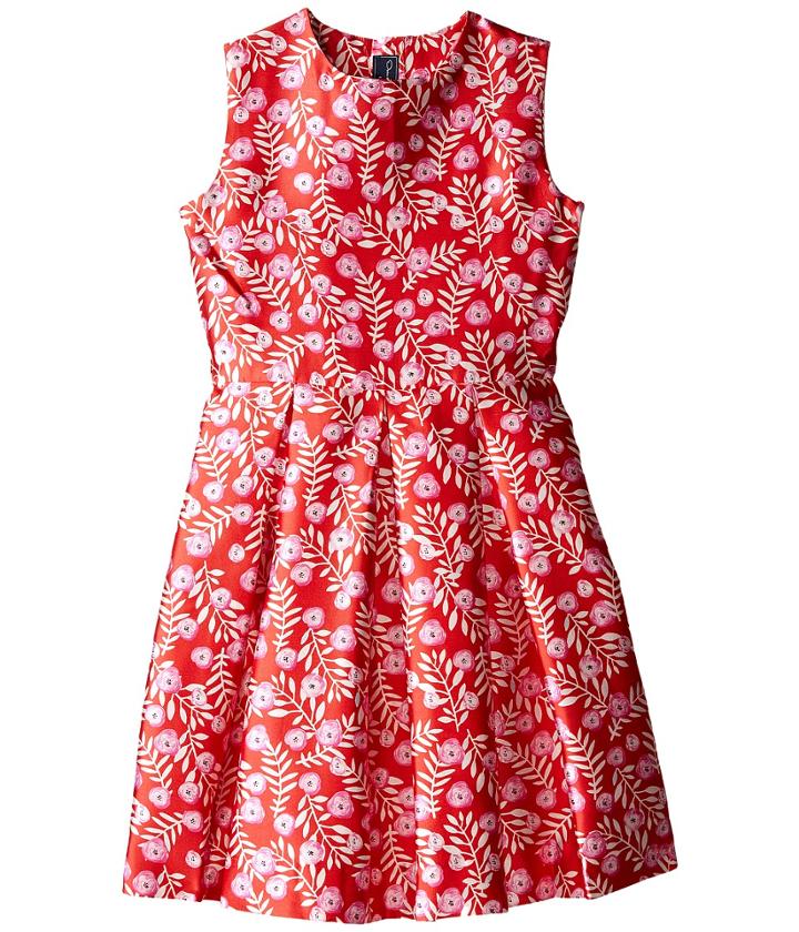 Oscar De La Renta Childrenswear - Petite Roses Mikado Party Dress