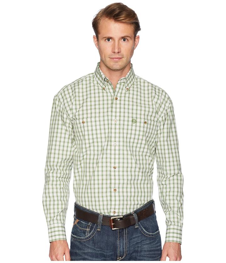 Wrangler - George Strait Long Sleeve Two-pocket Plaid