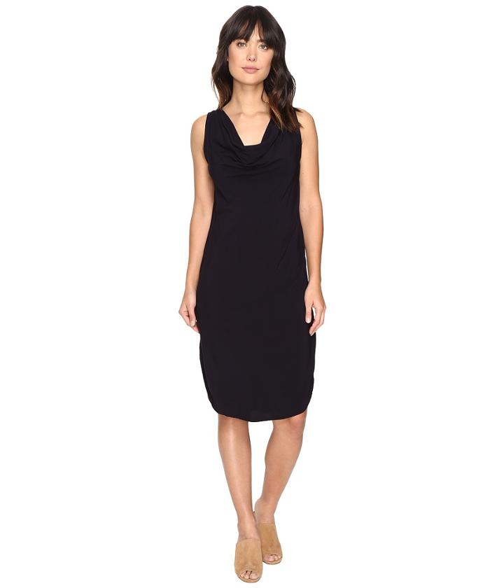 Michael Stars - Modern Rayon Draped Dress W/ Back Tie