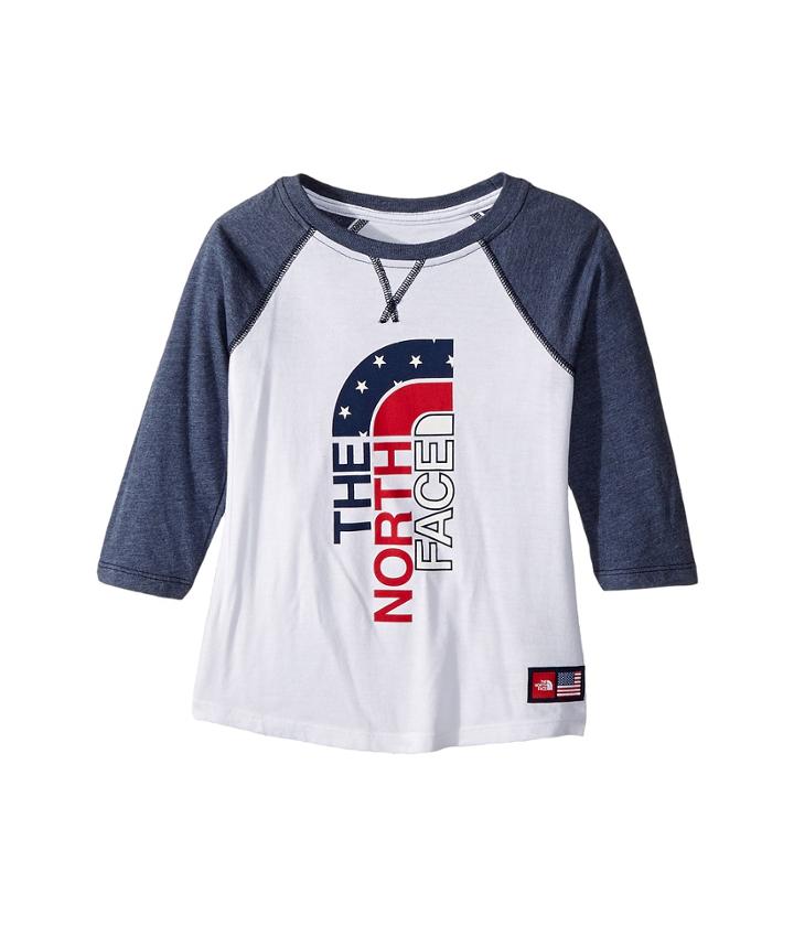 The North Face Kids - International Collection Tri-blend 3/4 Tee