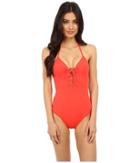 Jets By Jessika Allen - Illuminate Plunge Lace-up One-piece