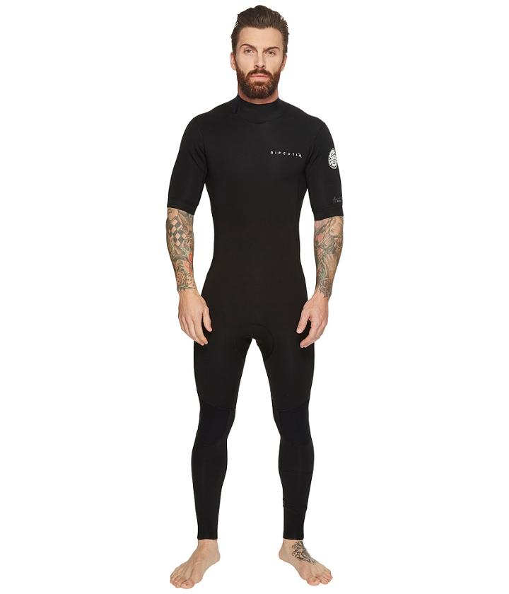 Rip Curl - Aggrolite Short Sleeve Gb B/zip Stmr