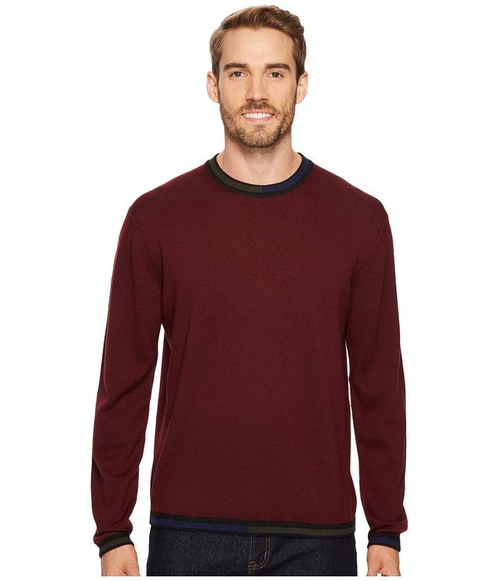 Robert Graham - Cooperstown Long Sleeve Sweater Crew Neck