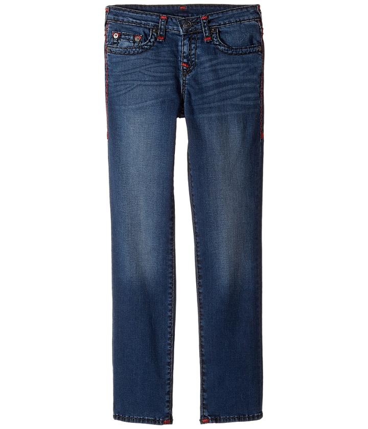 True Religion Kids - Geno Slim Fit Super T Jeans In Soft Sound