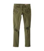 Blank Nyc Kids - Cargo Distressed Utility In Olive Twist