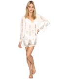 Nanette Lepore - Carnaby Crochet Tunic Cover-up