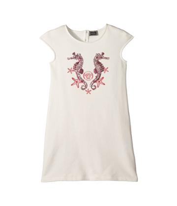 Versace Kids - Embellished Sea Horse Dress