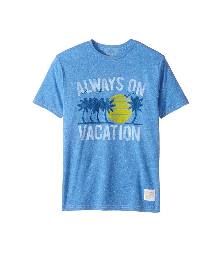 The Original Retro Brand Kids - Living In Paradise Short Sleeve Tri-blend Tee