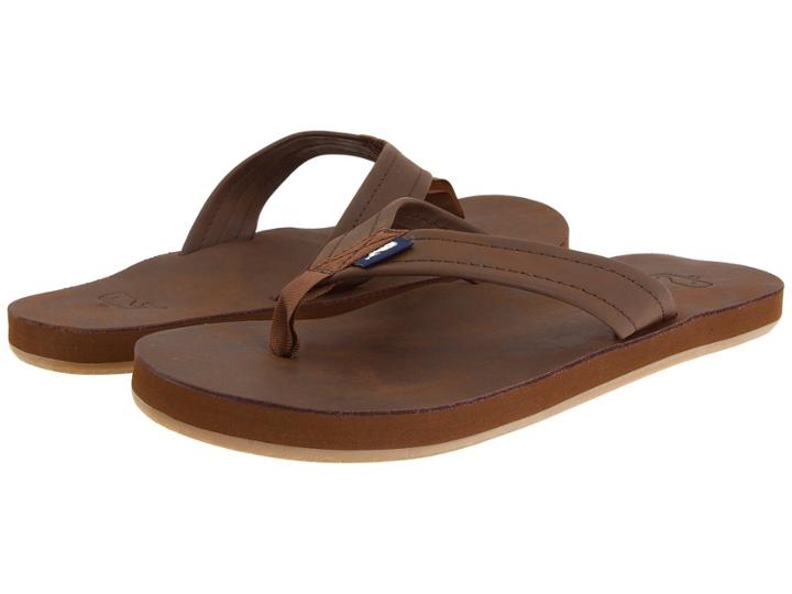 Vineyard Vines - Leather Flip Flops