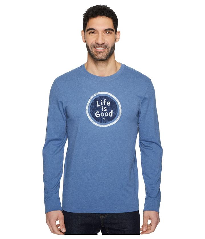Life Is Good - Lig Coin Long Sleeve Crusher Tee