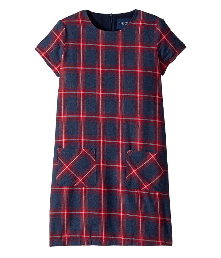 Toobydoo - Plaid Shift Dress