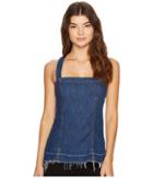 7 For All Mankind - Tank Top W/ Released Step Hem In Sunrise