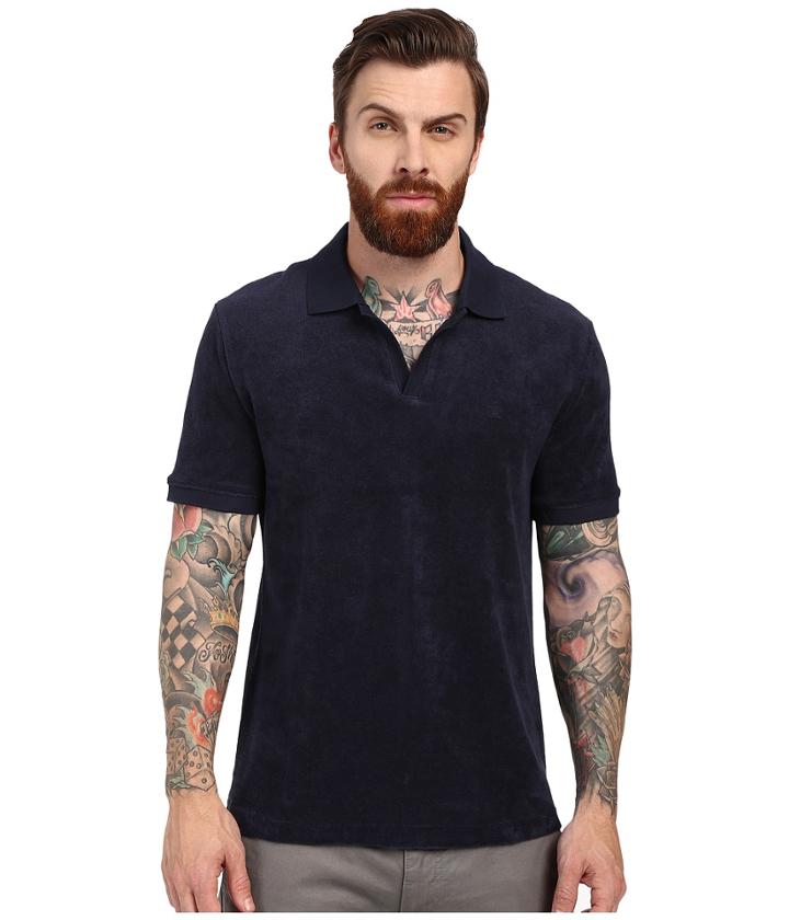 Original Penguin - Open Collar Terry Polo