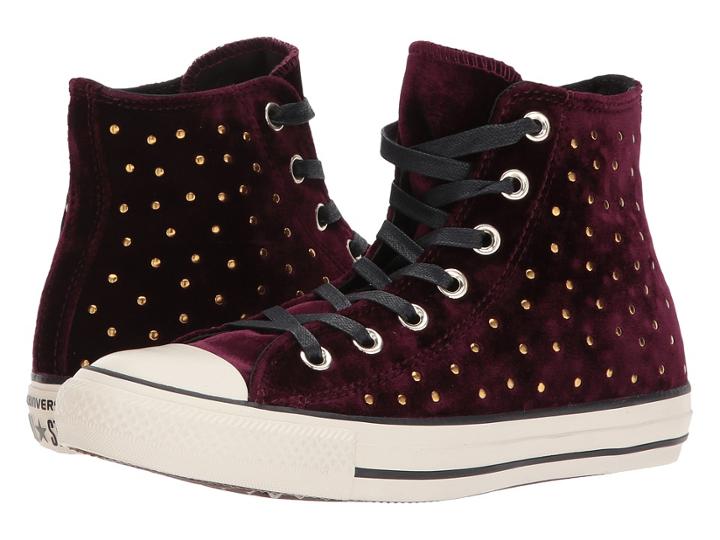 Converse - Chuck Taylor(r) All Star(r) Velvet Studs Hi