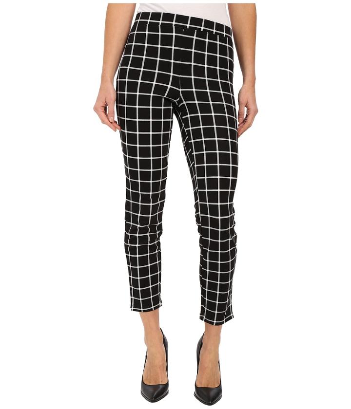 Hue - Windowpane Loafer Ponte Skimmer