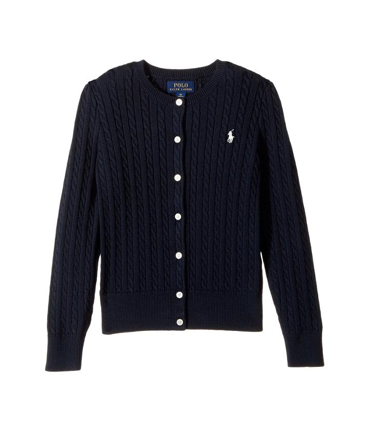 Polo Ralph Lauren Kids - Cable Knit Cotton Cardigan