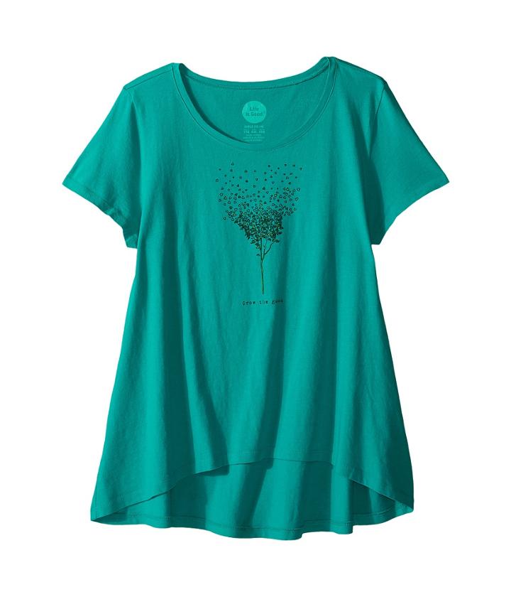 Life Is Good Kids - Grow Tree Scoop Neck Swing Tee