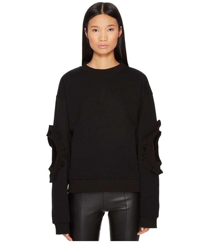 Francesco Scognamiglio - Accented Elbow Long Sleeve Sweater