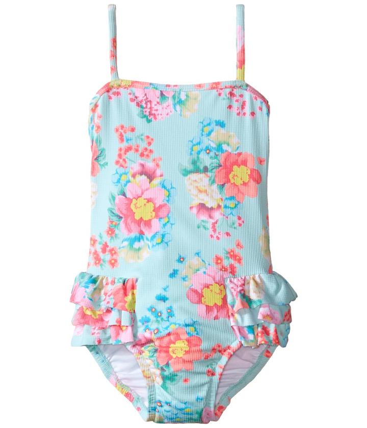Seafolly Kids - Spring Bloom Tube Tank One-piece