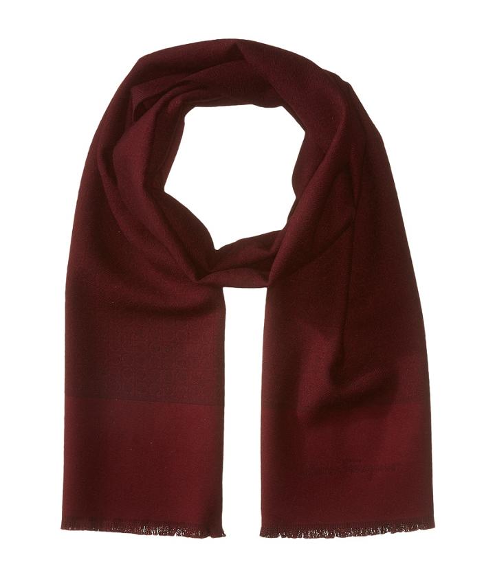 Salvatore Ferragamo - Mini Gancini Wool Scarf - 526043
