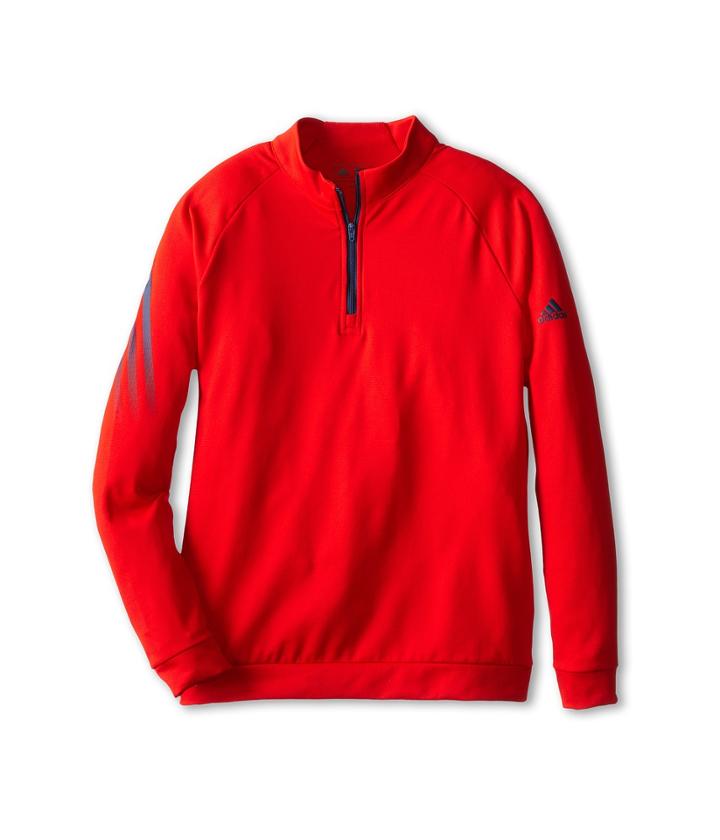 Adidas Golf Kids - 3 Stripe 1/2 Zip