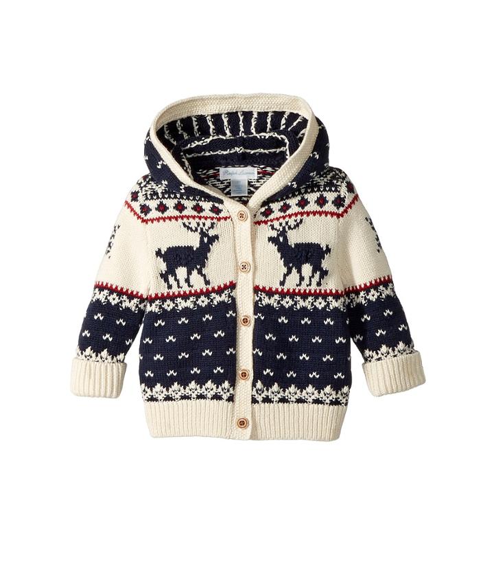 Ralph Lauren Baby - Reindeer Cotton-wool Cardigan