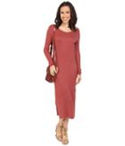 Only - Misty Long Sleeve Long Dress