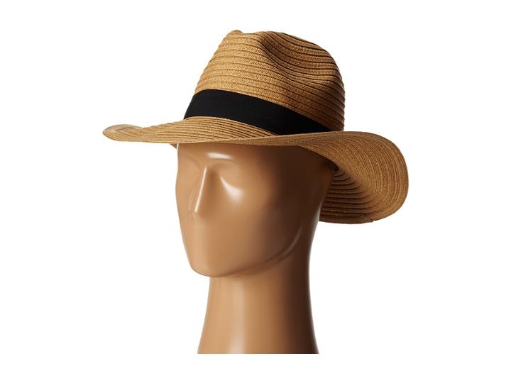 San Diego Hat Company - Pbf7300 Paper Braid Fedora W/ Bow Band